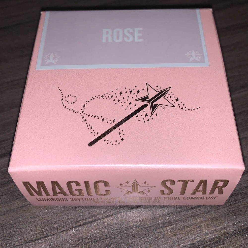 ✨Rose✨ Jeffree Star New In Box Magic Star Luminous Setting Powder